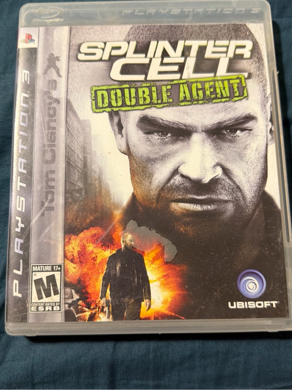 Splinter Cell: Double Agent (PlayStation 3) – Ubisoft – Black with Orange Accent